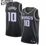 Maillot NBA Sacramento Kings Domantas Sabonis 10 Jordan 2022-23 Statement Edition Noir Swingman - Enfant